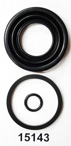 Better Brake Parts Disc Brake Caliper Repair Kit P/N:15143K Fits: Acura Integra, Acura Rsx, Honda Accord, Honda Civic, Honda Cr-z, Honda Prelude, Subaru Gl-10, Subaru Loyale, Subaru Rx, Suzuki Sx4 - Image 1