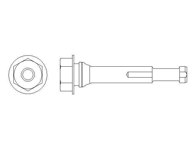 Better Brake Parts Disc Brake Caliper Bolt P/N:15183 Fits: Acura Mdx, Audi A4, Audi A4 Allroad, Audi A4 Quattro, Audi A5 Quattro, Audi A5 Sportback, Audi A6 Allroad, Audi A6 Quattro, Audi A7 Sportback - Image 1