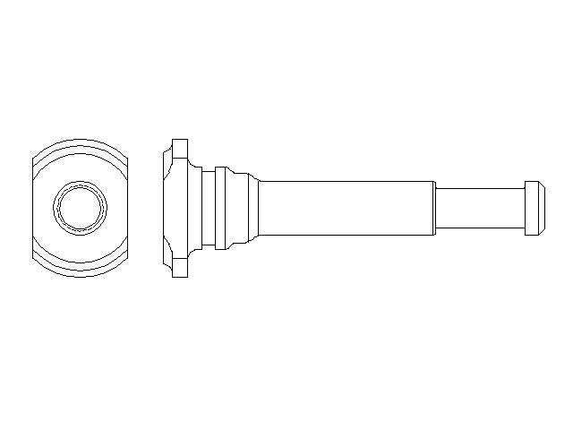 Better Brake Parts Disc Brake Caliper Bolt P/N:15212 Fits: Ford Transit Custom 19-14, Ford Transit-150 19-15, Ford Transit-250 19-15, Ford Transit-350 19-15, Ford Transit-350 Hd 19-15 - Image 1