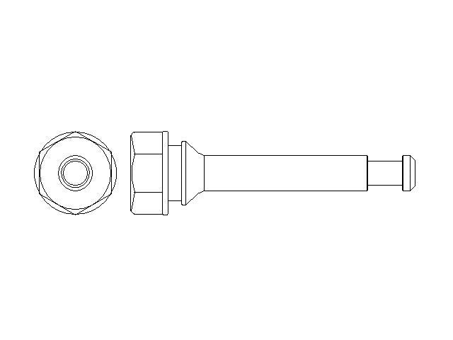 Better Brake Parts Disc Brake Caliper Bolt P/N:15339 Fits: Buick Encore Gx 23-20, Chevrolet Malibu 21-16, Chevrolet Trailblazer 23-21 - Image 1