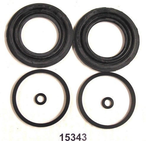Better Brake Parts Disc Brake Caliper Repair Kit P/N:15343K Fits: Cadillac Catera, Chrysler Crossfire, Mercedes-benz 600sl, Mercedes-benz C32 Amg, Mercedes-benz C43 Amg, Mercedes-benz C55 Amg, Mercedes-benz Cl500, Mercedes-benz Cl55 Amg - Image 1