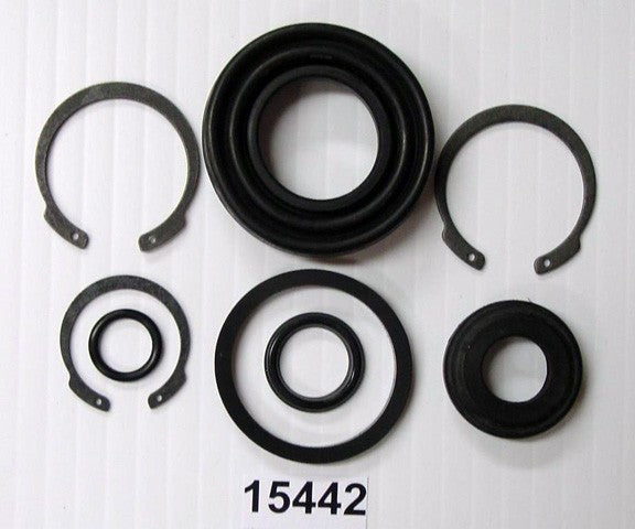 Better Brake Parts Disc Brake Caliper Repair Kit P/N:15442K Fits: Honda Civic 02-01, Nissan 200sx 98-95, Nissan Sentra 99-95 - Image 1