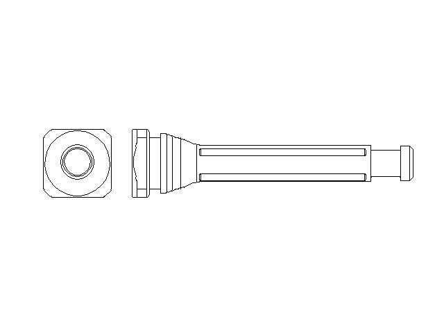 Better Brake Parts Disc Brake Caliper Bolt P/N:15535 Fits: Toyota C-hr 22-18 - Image 1