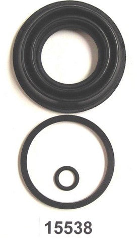 Better Brake Parts Disc Brake Caliper Repair Kit P/N:15538K Fits: Mazda 3, Mazda 5, Mercedes-benz C250, Mercedes-benz C300, Saab 9-3, Saab 9-3x, Volvo C30, Volvo C70, Volvo S40, Volvo V50 - Image 1