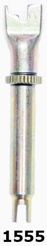 Better Brake Parts Drum Brake Adjusting Screw Assembly P/N:1555K Fits: Ford Escort 90-81, Ford Exp 88-82, Mercury Ln7 83-82, Mercury Lynx 87-81, Mercury Topaz 94-84 - Image 1