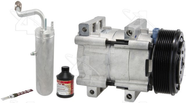 Four Seasons A/C Compressor Kit P/N:1557NK Fits: Ford F-250 Super Duty 03-99, Ford F-350 Super Duty 03-99, Ford F-450 Super Duty 03-99, Ford F-550 Super Duty 03-99 - Image 1