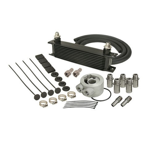 Derale Engine Oil Cooler Kit P/N:15602 Fits: Am General Hummer, Avanti Ii, Buick Apollo, Buick Century, Buick Commercial Chassis, Buick Electra, Buick Estate Wagon, Buick Lesabre - Image 1