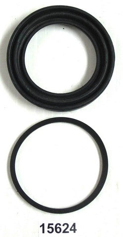 Better Brake Parts Disc Brake Caliper Repair Kit P/N:15624K Fits: Hyundai Elantra, Hyundai Tiburon, Saab 900, Saab 9000, Volkswagen Cabrio, Volkswagen Corrado, Volkswagen Golf, Volkswagen Jetta, Volkswagen Passat, Volkswagen Quantum, Volkswagen Scirocco - Image 1