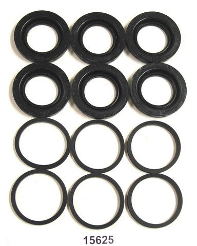 Better Brake Parts Disc Brake Caliper Repair Kit P/N:15625K Fits: Dodge Challenger 23-15, Dodge Charger 23-15, Ford Mustang 23-15, Porsche Cayenne 18-08, Porsche Macan 18-15, Porsche Panamera 16-10, Volkswagen Touareg 15-11 - Image 1