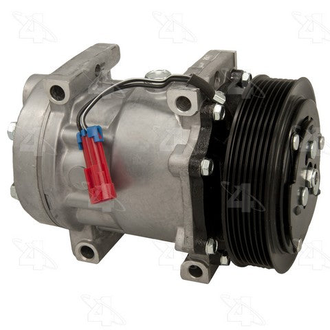 Four Seasons A/C Compressor P/N:158502 Fits: Chevrolet C6500 Kodiak 09-01, Chevrolet C7500 Kodiak 09-01, Chevrolet C8500 09-03, GMC C6500 Topkick 09-01, GMC C7500 Topkick 09-01, GMC C8500 Topkick 09-03 - Image 1