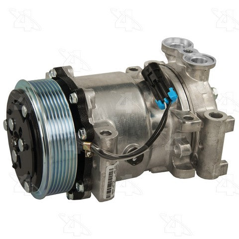 Four Seasons A/C Compressor P/N:158567 Fits: Chevrolet C4500 Kodiak, Chevrolet C5500 Kodiak, Chevrolet C6500 Kodiak, Chevrolet C7500 Kodiak, Chevrolet C8500, GMC C4500 Topkick, GMC C5500 Topkick, GMC C6500 Topkick, GMC C7500 Topkick, GMC C8500 Topkick - Image 1