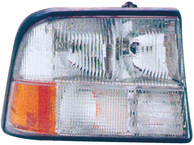 Dorman Headlight Assembly P/N:1590105 Fits: GMC Jimmy 05-98, GMC Sonoma 04-98, Oldsmobile Bravada 01-98 - Image 1