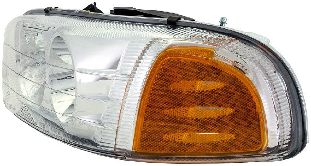 Dorman Headlight Assembly P/N:1590148 Fits: GMC Sierra 1500 06-01, GMC Sierra 1500 Classic 2007, GMC Sierra 1500 Hd Classic 2007, GMC Sierra 2500 Hd Classic 2007, GMC Sierra 3500 Classic 2007, GMC Yukon 06-01, GMC Yukon Xl 1500 06-01 - Image 3