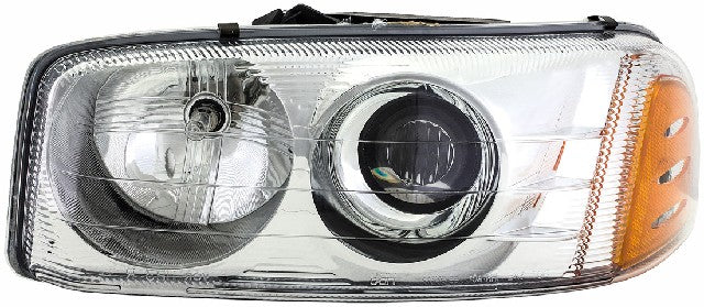 Dorman Headlight Assembly P/N:1590148 Fits: GMC Sierra 1500 06-01, GMC Sierra 1500 Classic 2007, GMC Sierra 1500 Hd Classic 2007, GMC Sierra 2500 Hd Classic 2007, GMC Sierra 3500 Classic 2007, GMC Yukon 06-01, GMC Yukon Xl 1500 06-01 - Image 1
