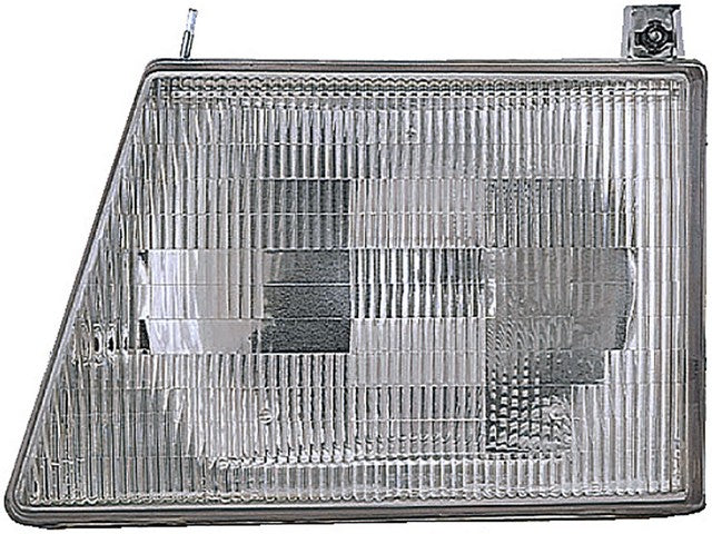 Dorman Headlight Assembly P/N:1590236 Fits: Ford E-150 Econoline 96-92, Ford E-150 Econoline Club Wagon 96-92, Ford E-250 Econoline 96-92, Ford E-350 Econoline 96-92, Ford E-350 Econoline Club Wagon 96-92, Ford Econoline Super Duty 1996 - Image 1