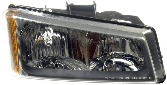 Dorman Headlight Assembly P/N:1591015 Fits: Chevrolet Avalanche 1500, Chevrolet Avalanche 2500, Chevrolet Silverado 1500, Chevrolet Silverado 1500 Hd, Chevrolet Silverado 2500, Chevrolet Silverado 2500 Hd, Chevrolet Silverado 3500 - Image 1