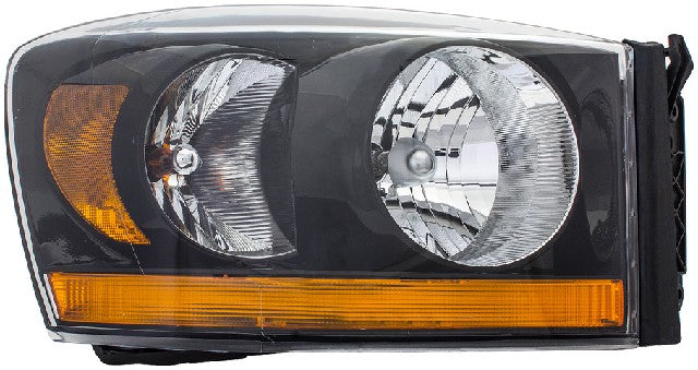 Dorman Headlight Assembly P/N:1591986 Fits: Dodge Ram 1500 2006, Dodge Ram 2500 2006, Dodge Ram 3500 2006 - Image 2