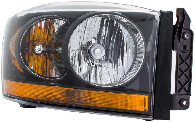 Dorman Headlight Assembly P/N:1591986 Fits: Dodge Ram 1500 2006, Dodge Ram 2500 2006, Dodge Ram 3500 2006 - Image 1