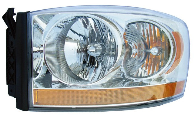 Dorman Headlight Assembly P/N:1591987 Fits: Dodge Ram 1500 2006, Dodge Ram 2500 2006, Dodge Ram 3500 2006 - Image 1