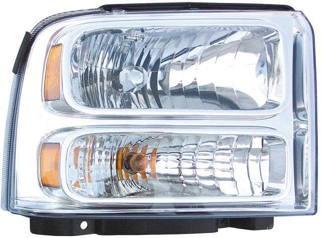Dorman Headlight Assembly P/N:1592059 Fits: Ford Excursion 2005, Ford F-250 Super Duty 07-05, Ford F-350 Super Duty 07-05, Ford F-450 Super Duty 07-05, Ford F-550 Super Duty 07-05 - Image 1