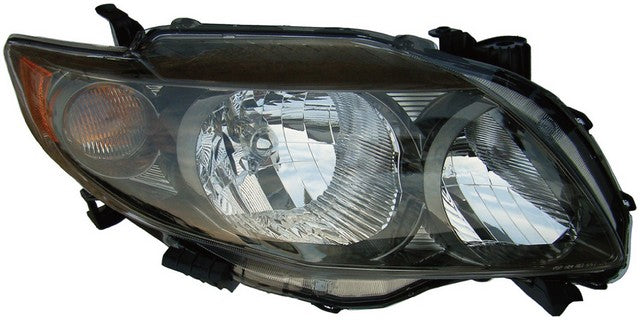 Dorman Headlight Assembly P/N:1592078 Fits: Toyota Corolla 10-09 - Image 1