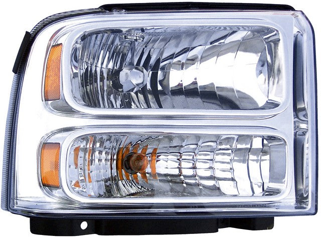 Dorman Headlight Assembly P/N:1592089 Fits: Ford Excursion 2005, Ford F-250 Super Duty 07-05, Ford F-350 Super Duty 07-05, Ford F-450 Super Duty 07-05, Ford F-550 Super Duty 07-05 - Image 1
