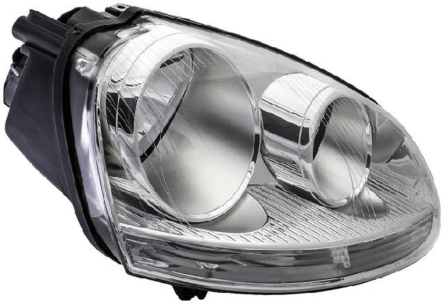 Dorman Headlight Assembly P/N:1592147 Fits: Volkswagen Bora 07-05, Volkswagen Golf 07-06, Volkswagen Gti 09-07, Volkswagen Jetta 10-05, Volkswagen Rabbit 09-06 - Image 2