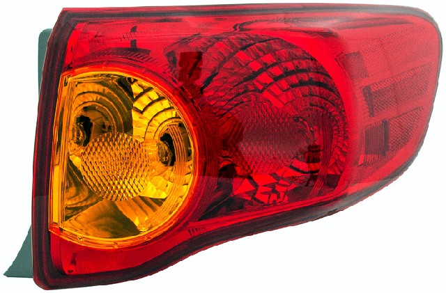 Dorman Tail Light Assembly P/N:1611649 Fits: Toyota Corolla 10-09 - Image 2