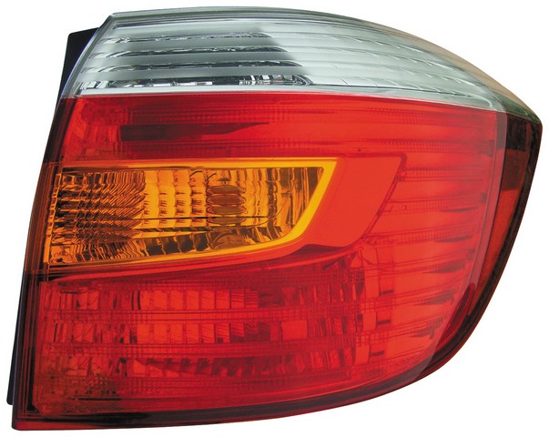 Dorman Tail Light Assembly P/N:1611650 Fits: Toyota Highlander 10-08 - Image 1