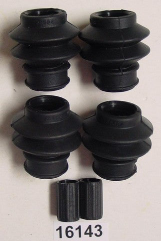 Better Brake Parts Disc Brake Caliper Bushing P/N:16143K Fits: Buick Rainier, Chevrolet Colorado, Chevrolet Trailblazer, Chevrolet Trailblazer Ext, Chevrolet Traverse, GMC Acadia, GMC Acadia Limited, GMC Canyon, GMC Envoy, GMC Envoy Xl - Image 1