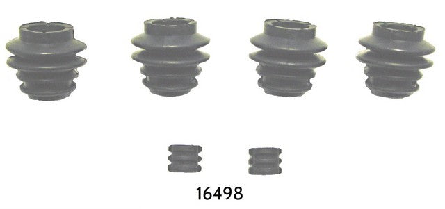 Better Brake Parts Disc Brake Caliper Bushing P/N:16498K Fits: Hyundai Elantra, Hyundai Elantra Gt, Hyundai Kona, Hyundai Kona Electric, Hyundai Santa Fe, Hyundai Sonata, Hyundai Tucson, Hyundai Veloster - Image 1