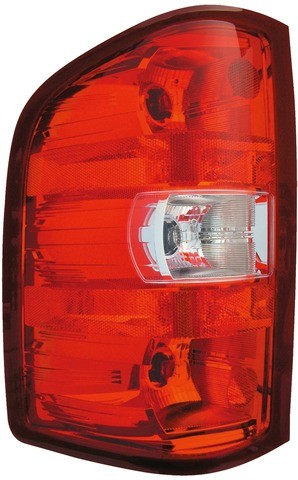 Dorman Tail Light Assembly P/N:1650753 Fits: Chevrolet Silverado 1500 13-07, Chevrolet Silverado 2500 14-07, Chevrolet Silverado 2500 Hd 14-07, Chevrolet Silverado 3500 Hd 14-07, GMC Sierra 1500 13-11 - Image 1