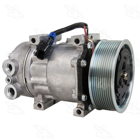 Four Seasons A/C Compressor P/N:168503 Fits: Kenworth T2000 2009, Kenworth T660 11-08, Kenworth T800 12-08 - Image 1