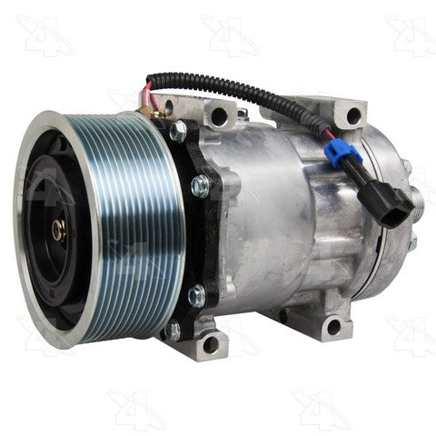 Four Seasons A/C Compressor P/N:168510 Fits: Freightliner Argosy, Freightliner Cascadia, Freightliner Century Class, Freightliner Classic, Freightliner Columbia, Freightliner Coronado - Image 1