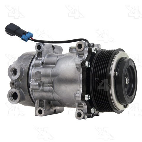 Four Seasons A/C Compressor P/N:168525 Fits: Kenworth T2000 2003, Kenworth T2000 2006, Kenworth T300 08-06, Kenworth T600a 2007 - Image 1