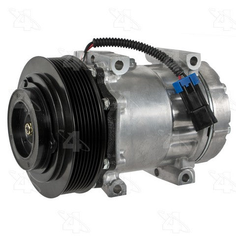 Four Seasons A/C Compressor P/N:168541 Fits: Freightliner Cascadia 10-08, Freightliner Century Class 10-08, Freightliner Columbia 10-08, Freightliner M2 112 11-08, Freightliner M2 112 2013 - Image 1