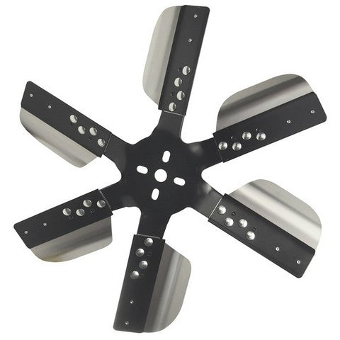 Derale Engine Cooling Fan Blade P/N:17017 Fits: Chevrolet Caprice, Chevrolet Impala, Ford Bronco, Ford Club Wagon, Ford Custom 500, Ford E-100 Econoline, Ford F-100, Ford F-250, Ford F-350, Ford Fairlane - Image 1