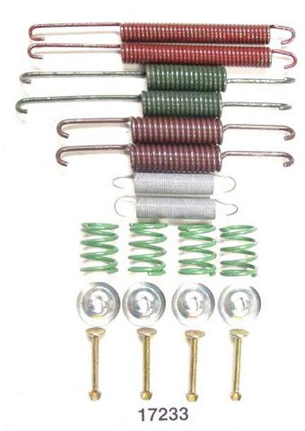 Better Brake Parts Drum Brake Hardware Kit P/N:17233K Fits: Audi 5000 88-79 - Image 1