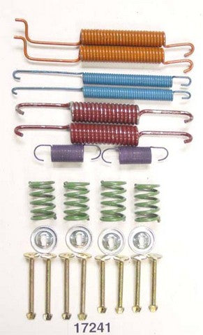 Better Brake Parts Drum Brake Hardware Kit P/N:17241K Fits: Volkswagen Cabriolet 93-85, Volkswagen Fox 93-87, Volkswagen Jetta 92-81, Volkswagen Rabbit 84-75, Volkswagen Rabbit Convertible 84-80, Volkswagen Scirocco 89-79 - Image 1
