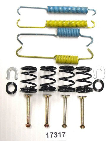 Better Brake Parts Drum Brake Hardware Kit P/N:17317K Fits: Hyundai Excel 91-86, Hyundai Scoupe 92-91, Mitsubishi Precis 91-88 - Image 1