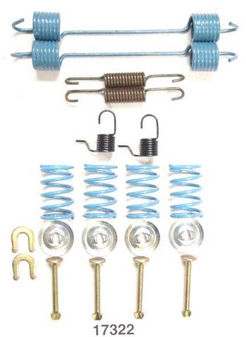 Better Brake Parts Drum Brake Hardware Kit P/N:17322K Fits: Nissan Pulsar Nx 1990, Nissan Sentra 1990 - Image 1
