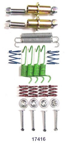 Better Brake Parts Parking Brake Hardware Kit P/N:17416K Fits: Hyundai Accent 07-06, Kia Forte 13-10, Kia Forte Koup 13-10, Kia Rio 07-06, Kia Rio5 07-06 - Image 1