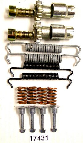 Better Brake Parts Parking Brake Hardware Kit P/N:17431K Fits: BMW 1 Series M, BMW 135i, BMW 135is, BMW 320i Xdrive, BMW 325i, BMW 325xi, BMW 328d Xdrive, BMW 328i, BMW 328i Gt Xdrive - Image 1