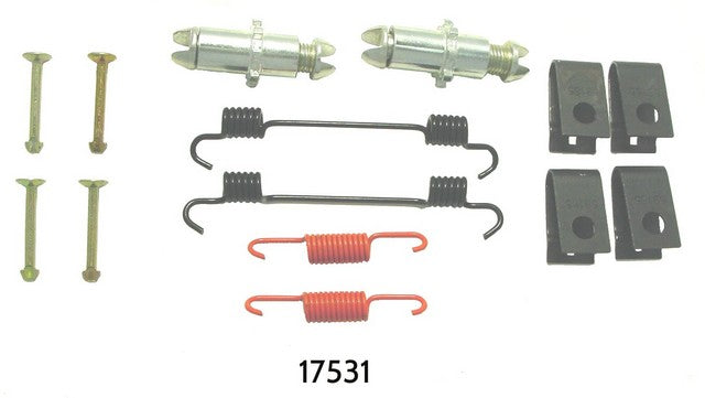 Better Brake Parts Parking Brake Hardware Kit P/N:17531K Fits: Hyundai Santa Fe 12-10, Kia Sorento 13-11 - Image 1