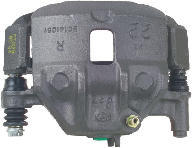 CARDONE Reman Disc Brake Caliper P/N:19-B1492 Fits: Dodge Verna 06-04, Hyundai Accent 05-00, Hyundai Excel 94-90, Hyundai Scoupe 1991, Hyundai Scoupe 95-93, Mitsubishi Precis 94-90 - Image 4