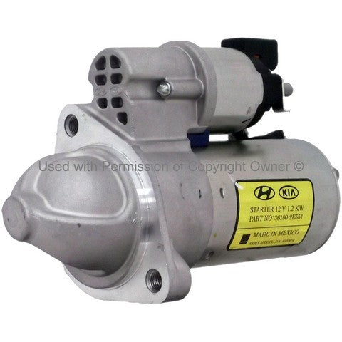 Quality-Built Starter P/N:19569 Fits: Hyundai Elantra 20-14 - Image 1