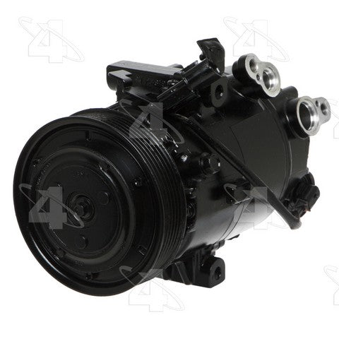 Four Seasons A/C Compressor P/N:197383 Fits: Hyundai Elantra 17-14, Hyundai Elantra Coupe 2014, Hyundai Elantra Gt 20-14, Kia Forte 16-14, Kia Forte Koup 16-14, Kia Forte5 16-14, Kia Soul 19-14 - Image 1