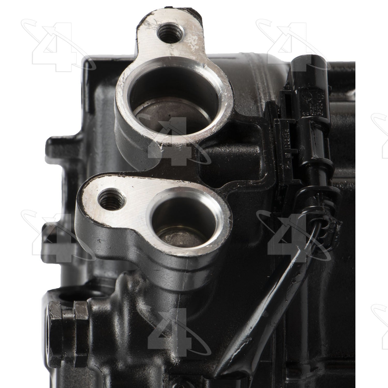 Four Seasons A/C Compressor P/N:197501 Fits: Jaguar E-pace, Jaguar F-pace, Jaguar F-type, Jaguar Xe, Jaguar Xf, Jaguar Xj, Jaguar Xjr575, Land Rover Defender 110, Land Rover Defender 130 - Image 2