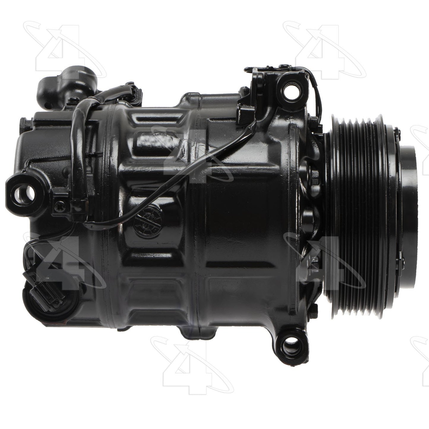 Four Seasons A/C Compressor P/N:197501 Fits: Jaguar E-pace, Jaguar F-pace, Jaguar F-type, Jaguar Xe, Jaguar Xf, Jaguar Xj, Jaguar Xjr575, Land Rover Defender 110, Land Rover Defender 130 - Image 3