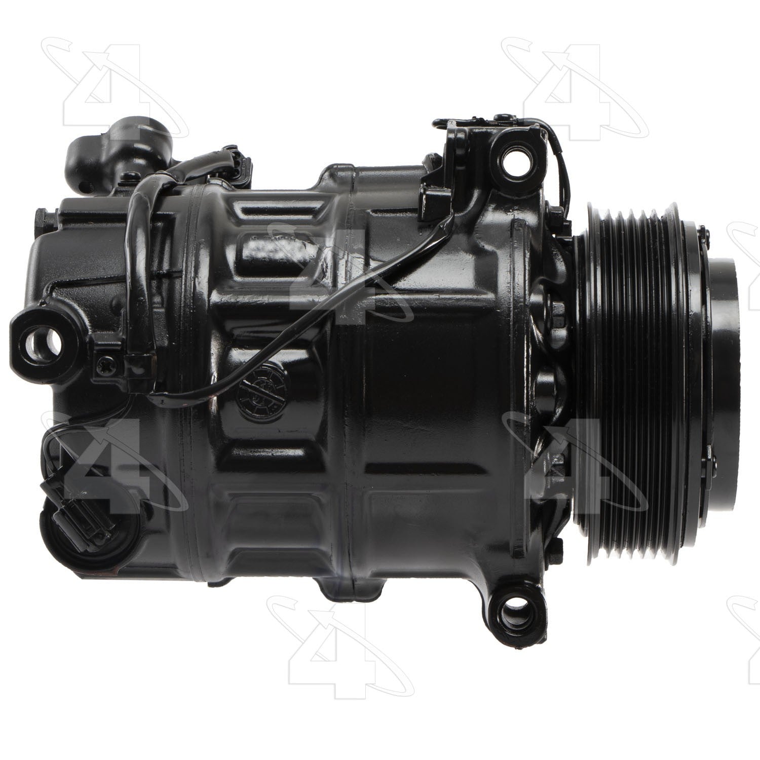 Four Seasons A/C Compressor P/N:197501 Fits: Jaguar E-pace, Jaguar F-pace, Jaguar F-type, Jaguar Xe, Jaguar Xf, Jaguar Xj, Jaguar Xjr575, Land Rover Defender 110, Land Rover Defender 130 - Image 3